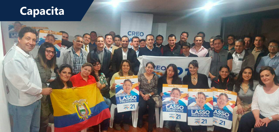 CREO capacita en cada rincón del Ecuador