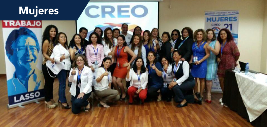 El Frente de Mujeres CREO evaluó el crecimiento territorial