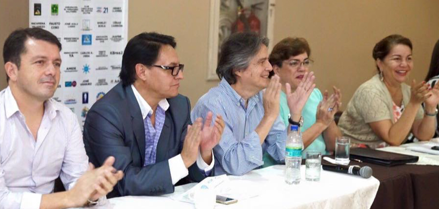 La Unidad por el Cambio del binomio Lasso Paez rechaza la decisión del CNE contra Villavicencio
