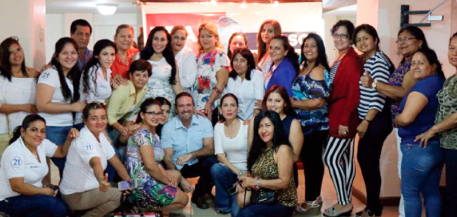 Mujeres CREO en El Oro continúan con el trabajo de fortalecimiento territorial