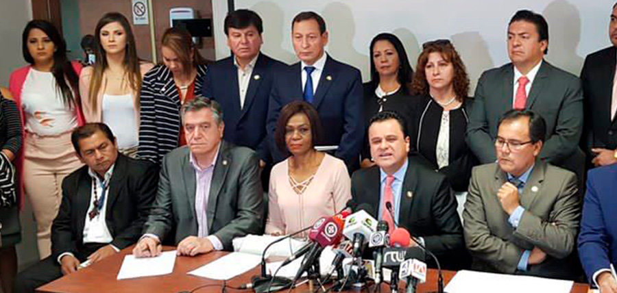 Bloque de CREO anuncia Juicio Político contra Gustavo Jalkh