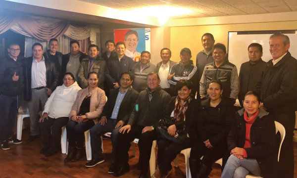 Presidentes cantonales de Tungurahua se reúnen en Asamblea para fortalecer su trabajo parroquial
