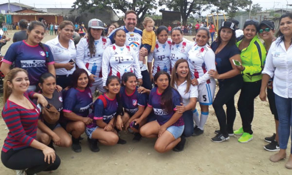 En Guayaquil Mujeres CREO desarrolla su jornada deportiva femenina desde Monte Sinaí