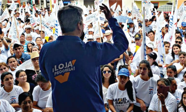Puyango ratifica a Rafael Dávila como el próximo Prefecto reelecto de Loja