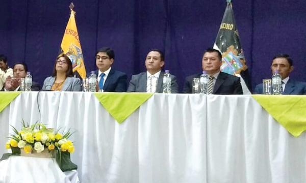 Chimborazo posesiona a las nuevas autoridades electas de CREO