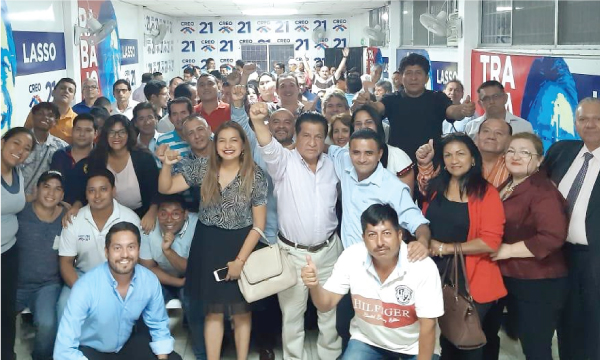 Frente de Profesionales de CREO Guayas prepara Taller de Fortalecimiento Territorial