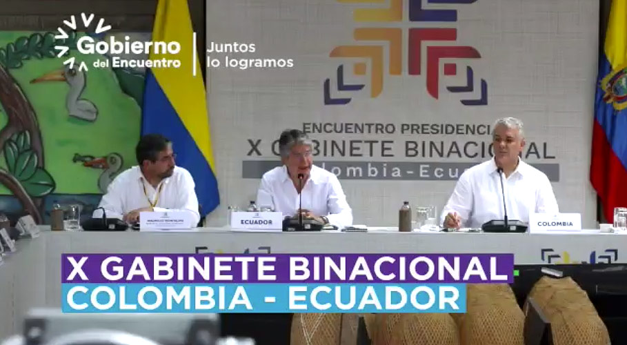 X Gabinete Binacional Colombia – Ecuador