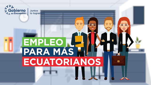 ¡Promovemos la generación de empleo! | Guillermo Lasso 2021 – 2025