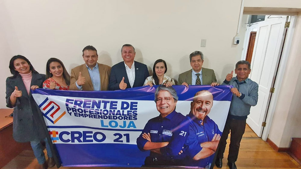 CREO Loja nombró a la nueva directiva del Frente de profesionales
