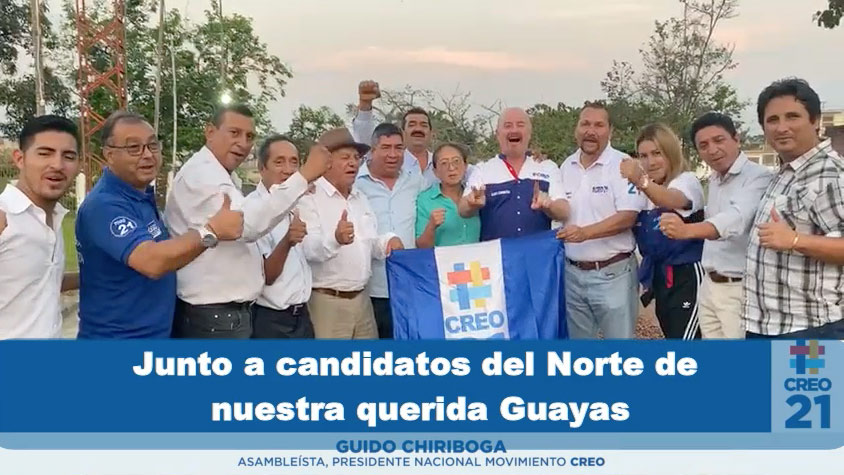 [Video] Junto a candidatos del norte de nuestra querida Guayas