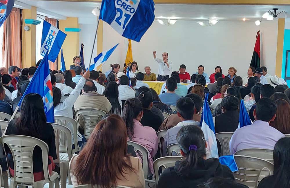 En Bolívar CREO refuerza su estrategia electoral