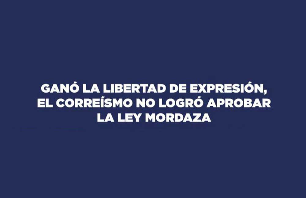 ¡Ecuador recupera la Libertad de Expresión!