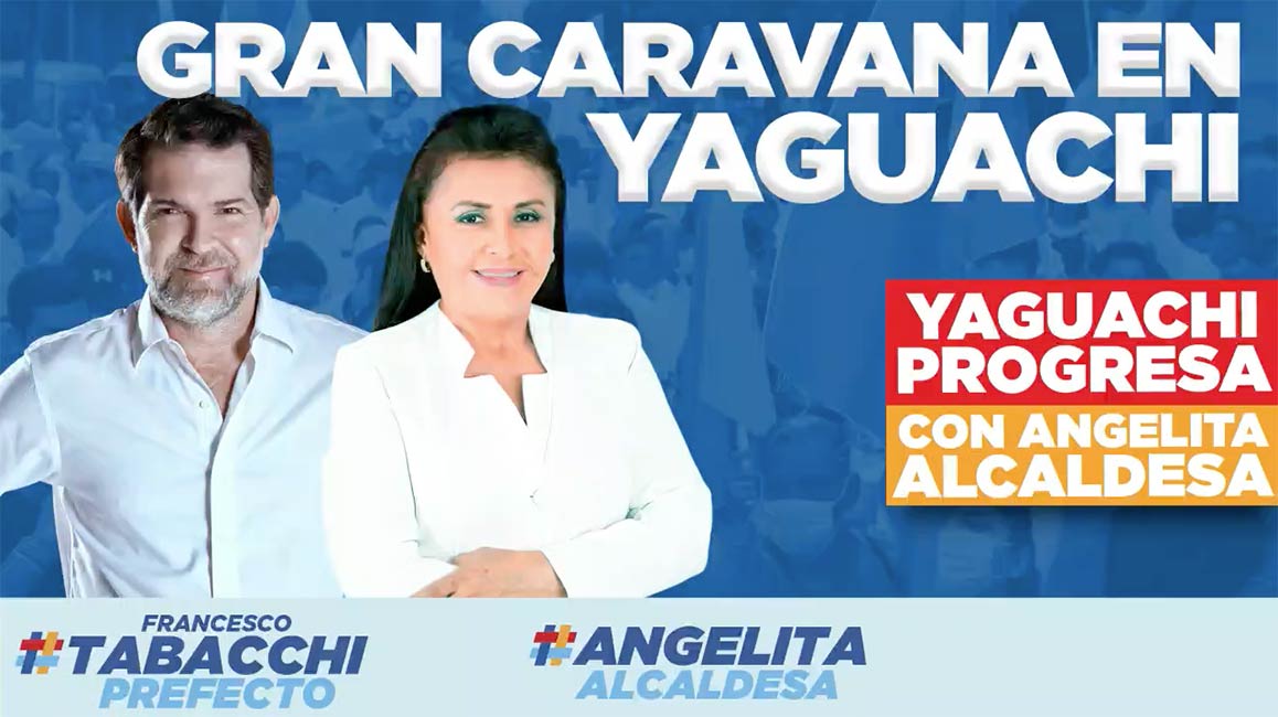 [video] Gran caravana en Yaguachi