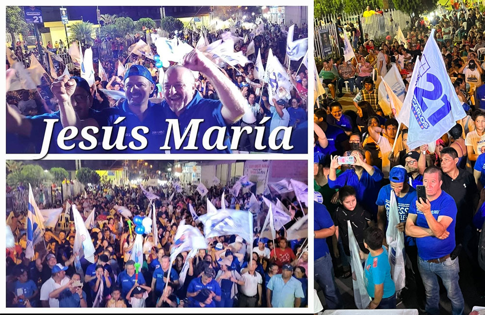 [video] La parroquia Jesús María, cantón Naranjal, se pintó de CREO21 con Juan Carlos Rivera Alcalde 💪💪💪 Todo SI ✅