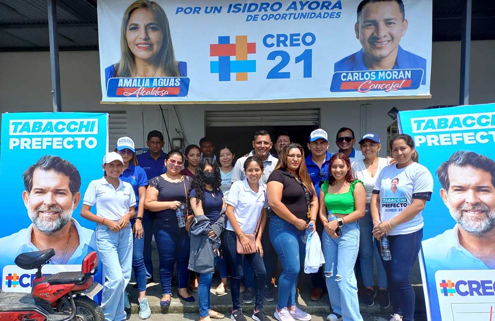 Amanda Aguas alista su control electoral en Isidro Ayora