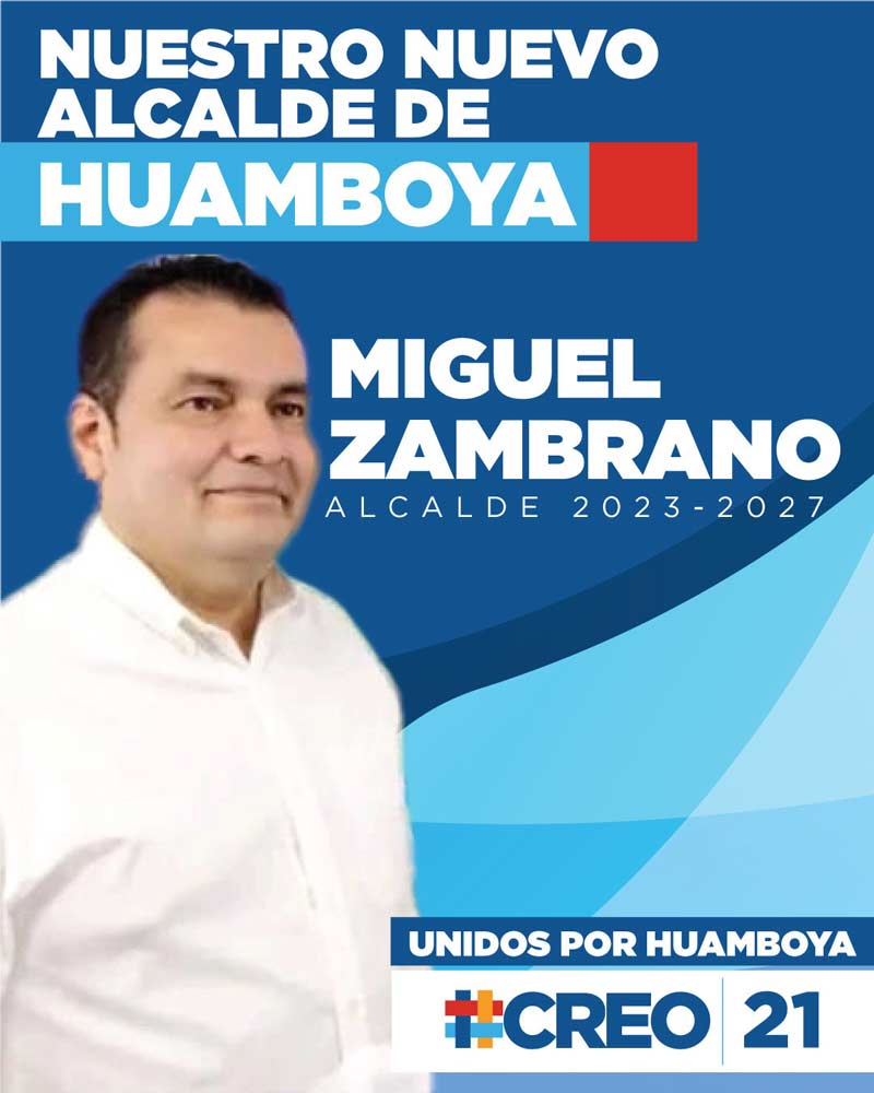 Nuestro nuevo Alcalde de Huamboya
