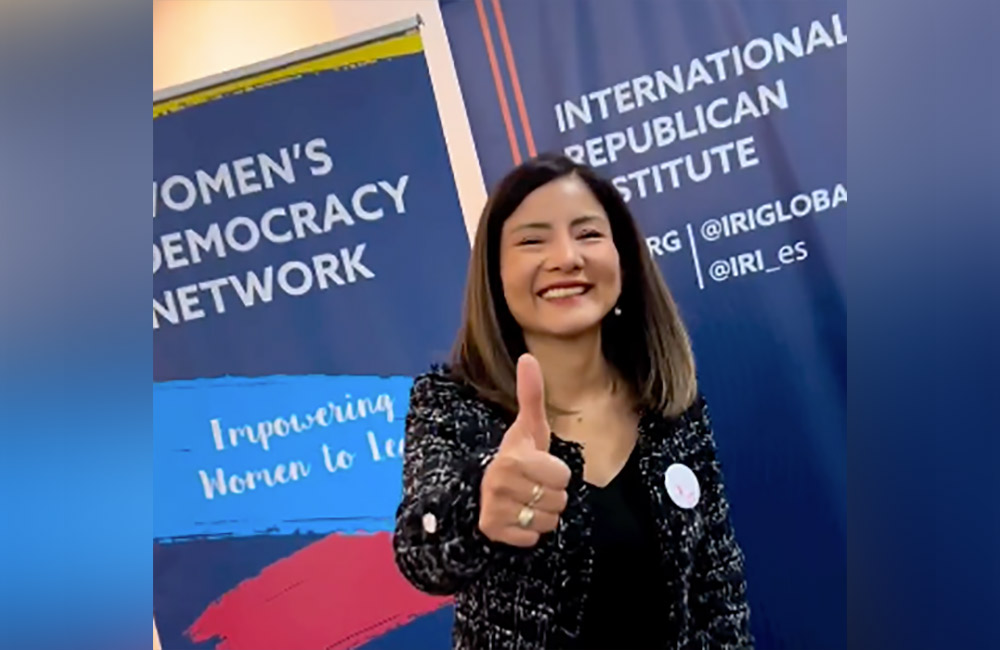 ¡La Participación de la mujeres en la política y los espacios de toma de decisión fortalece la democracia!