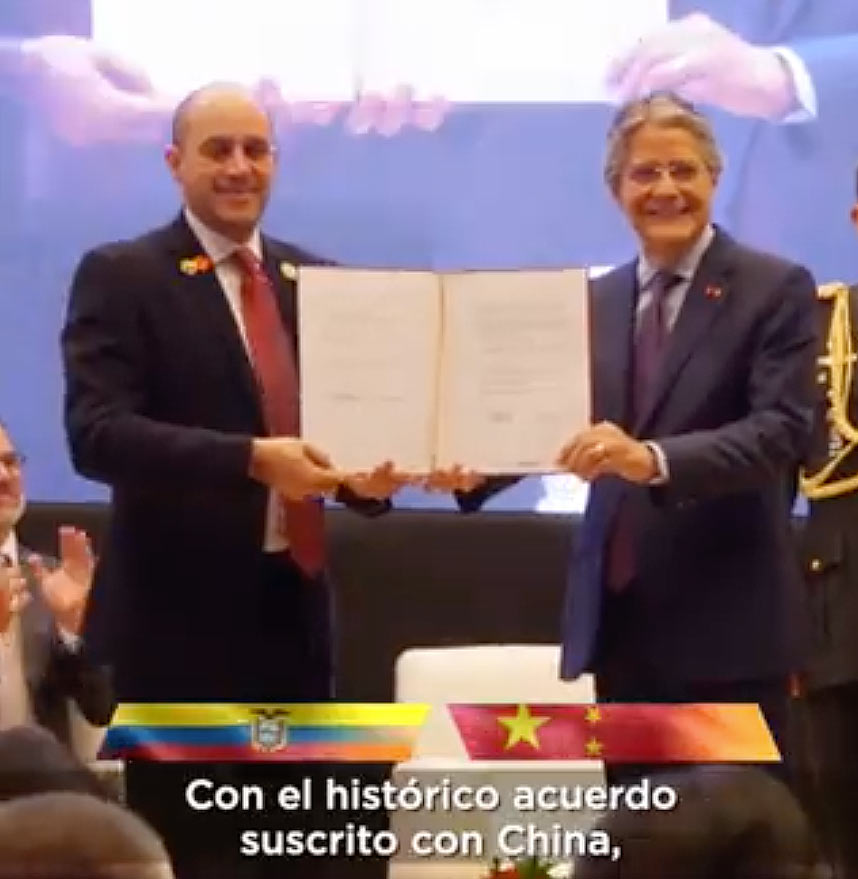 El histórico acuerdo comercial #AcuerdoEcuadorChina potenciará la economía y crecimiento del país.