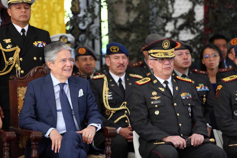 Con la participación del presidente Guillermo Lasso se conmemoró el 60 aniversario de la Inteligencia Militar Ecuatoriana.