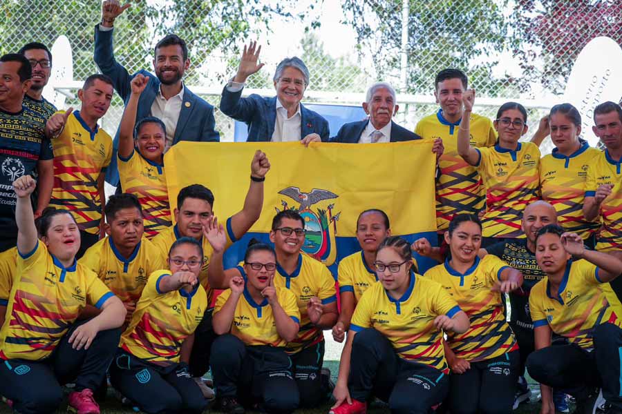 Un reconocimiento especial a la labor de Olimpiadas Especiales Ecuador, que va más allá del deporte: es solidaridad, es unión, es compromiso.