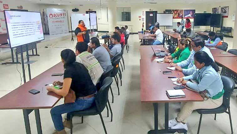 #Guayas | Iniciamos talleres «Herramientas prácticas para el manejo de las emergencias en el contexto del fenómeno el niño ENOS 2023-2024»