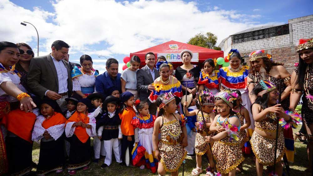 #Ambato 📍| Con mucha alegría abrimos 10 centros de desarrollo infantil, ubicados en la red de plazas y mercados, para beneficiar a 408 niñas y niños en situación de pobreza y vulnerabilidad