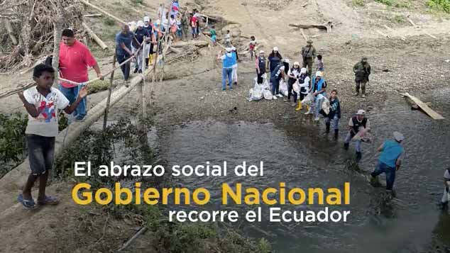 [video] Cumplimos lo dispuesto por el presidente Guillermo Lasso en brindar protección social y coordinar acciones en beneficio de nuestros hermanos esmeraldeños.