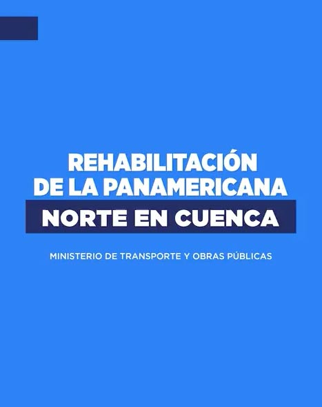 [video] Azuay | Mejoramos la conectividad de la provincia con la rehabilitación del pavimento de la Panamericana Norte.