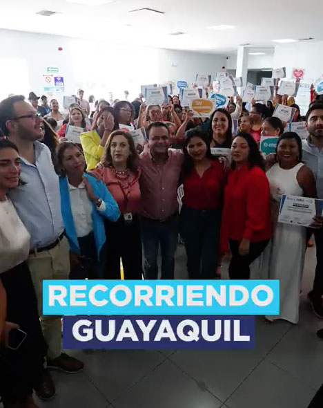 [video] Conoce las acciones que realizamos en la ciudad de Guayaquil, donde llevamos el #AbrazoSocial del #GobiernoDelEcuador a las personas en situación de vulnerabilidad.