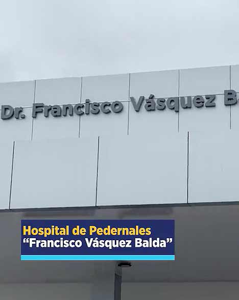 [video] ¡Buenas noticias!  El Hospital de Pedernales, recientemente inaugurado, ofrece a todos los manabitas: