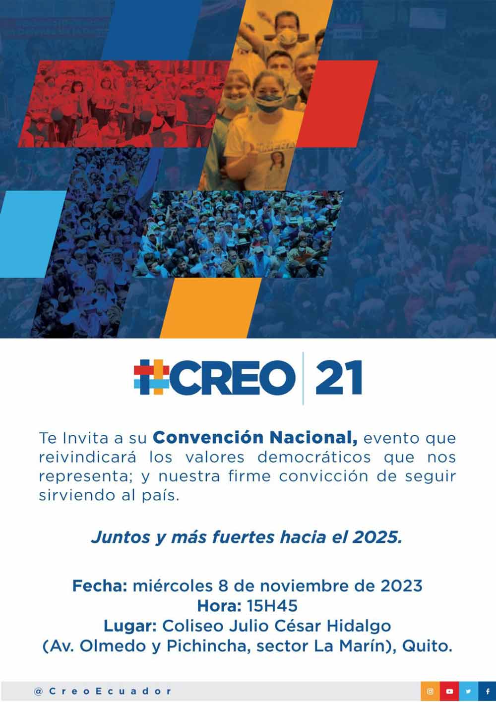 Convención Nacional CREO