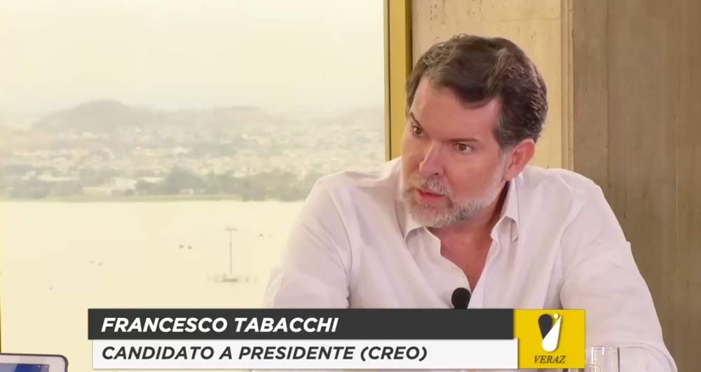 [video] Escucha la entrevista completa de Francesco Tabacchi, candidato a la Presidencia del Ecuador por La21.