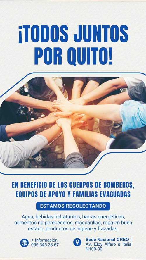 ¡Juntos por QUITO!